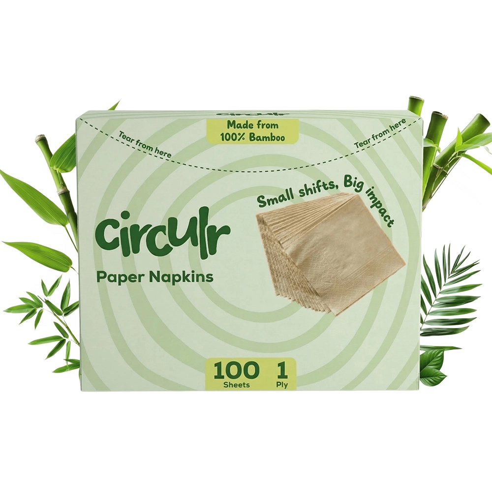 bamboo Circulr Bamboo Paper Napkins - Image 1