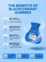 Indie Extracts Full Spectrum Gummies, 10pc Gummies - Blackcurrant - Image 2