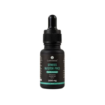 Cannabliss Stress Buster Pro Full Spectrum Cannabis Leaf Extract, 10 ml
