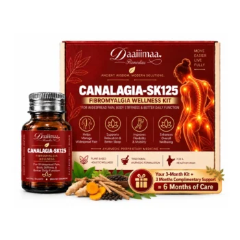 Daaiiimaa Remedies' Canalagia, Kit for Fibromyalgia (Pack of 180)